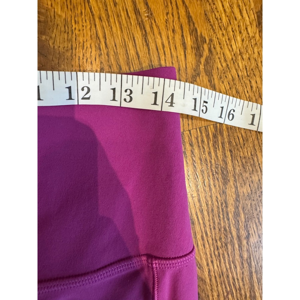 Athleta Salutation Stash Tight Magenta Purple High Rise Leggings Women Large 25" - Picture 6 of 7